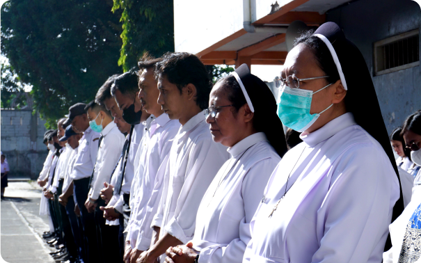 keluarga besar yayasan santo dominikus cimahi memperingati hut ri ke-78