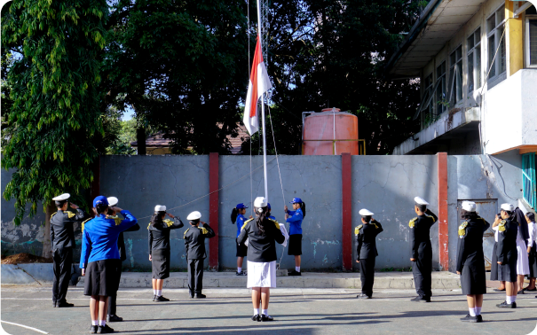 keluarga besar yayasan santo dominikus cimahi memperingati hut ri ke-78